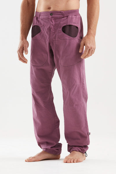 Acquista E9 Pantalone rondo slim in cotone - Rosso su